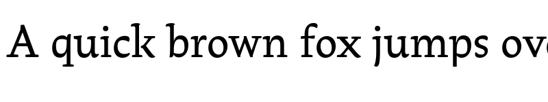 Preview of Raritas Regular font