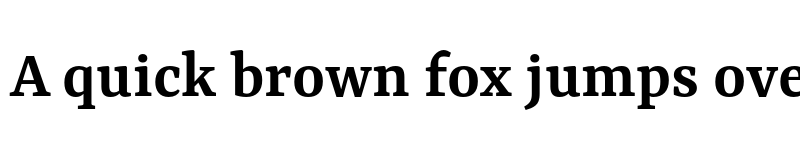 Preview of Rasa SemiBold font