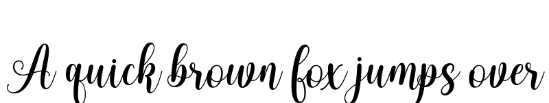 Preview of Rasberry Regular font