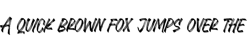 Preview of Rashavine Regular font