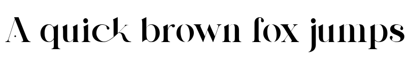 Preview of RAsings Regular font