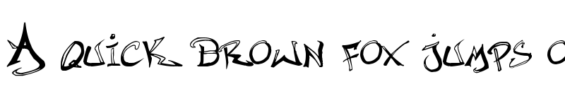 Preview of Raslani Hip Hop Regular font