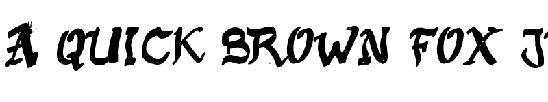 Preview of Raslani Kaplash Regular font