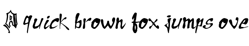 Preview of Raslani Messenger Regular font