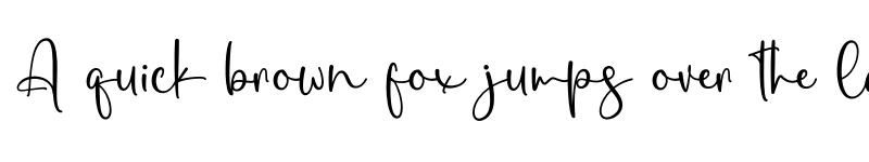 Preview of Rasley Regular font