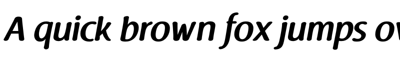 Preview of Raspoutine DemiBold Italic font