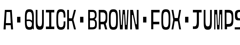 Preview of Rasterquan Condensed Light font