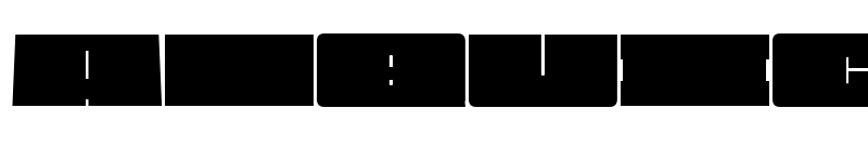 Preview of Rasterquan Expanded Heavy font