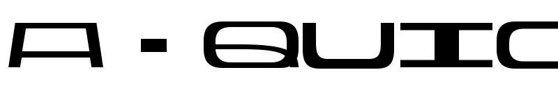 Preview of Rasterquan Expanded Light font