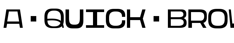 Preview of Rasterquan Light font