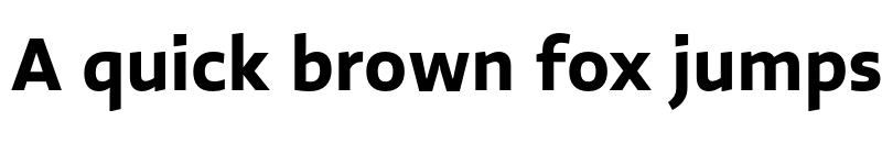 Preview of Ratio Bold font