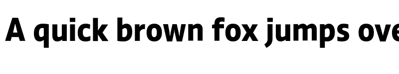 Preview of Ratio Display Bold font