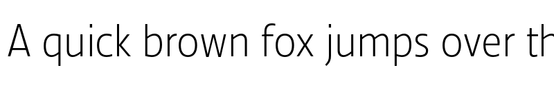 Preview of Ratio Display Light font