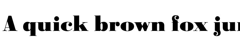 Preview of Ratio Modern ExtraBold font