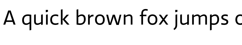 Preview of Ratio Regular font