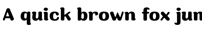 Preview of Ratox Regular font