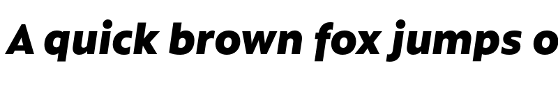 Preview of Rawson Alt Black It font