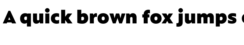 Preview of Rawson Alt ExtraBlack font