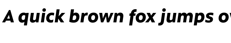 Preview of Rawson Alt ExtraBold It font