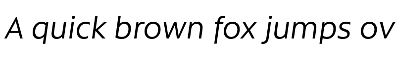 Preview of Rawson Alt Regular It font
