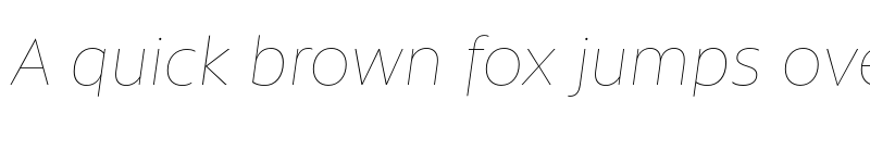 Preview of Rawson Alt Thin It font