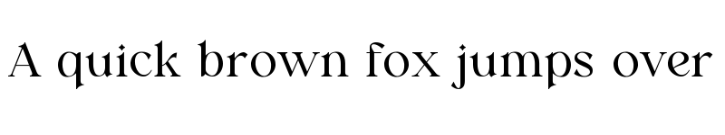 Preview of Raylish Regular font