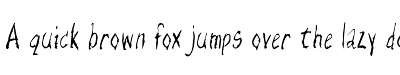Preview of Razor Keen Regular font