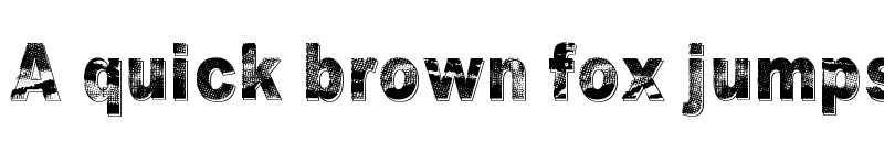 Preview of Razterhunch Shadow Regular font