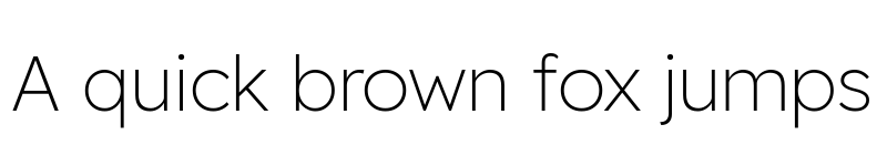 Preview of Readex Pro Light font