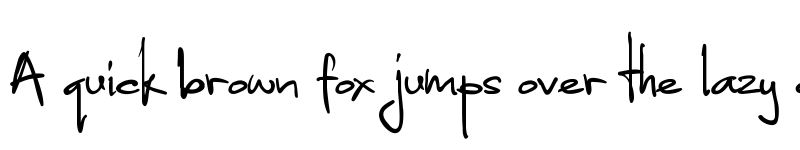 Preview of Readfaster Regular font