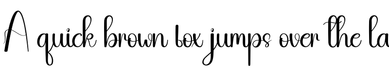 Preview of Reading Regular font