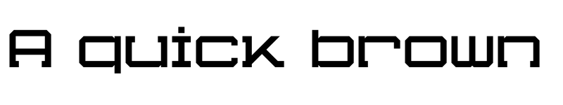 Preview of Realest Extended font