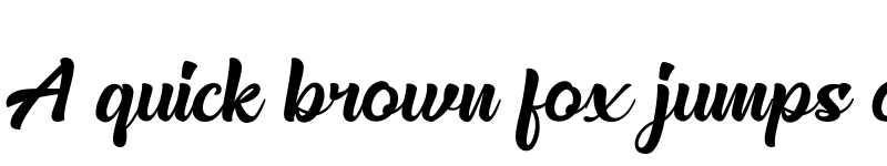 Preview of Realistica Demo Regular font