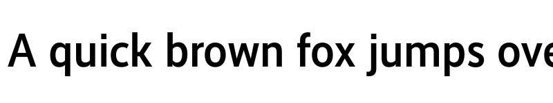 Preview of RealistNarrow Medium font