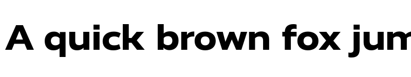 Preview of RealistWide ExtraBold font