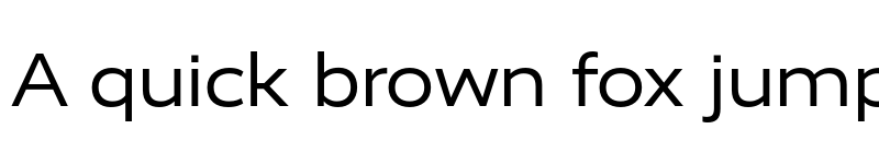 Preview of RealistWide Regular font