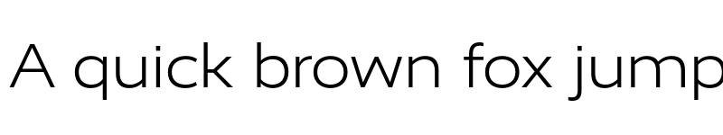 Preview of RealistWide SemiLight font