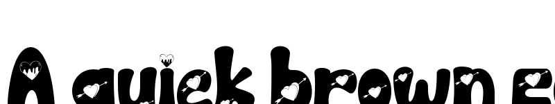 Preview of Really Love Regular font