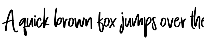 Preview of Really Regular font