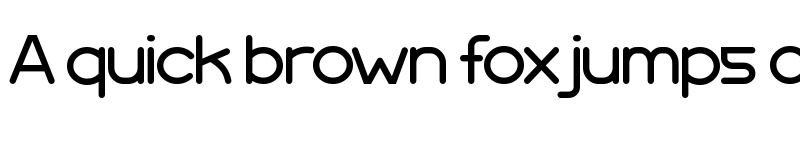 Preview of REBOG Bold Personal Use font