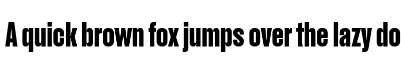 Preview of Recent Grotesk Medium font