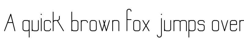 Preview of Recoleta Sans St Regular font