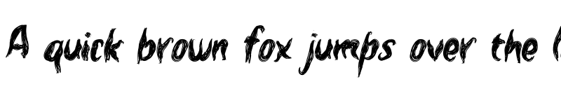 Preview of Red Devil Regular font