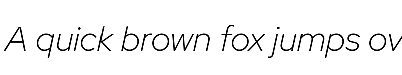 Preview of Red Hat Display Light Italic font