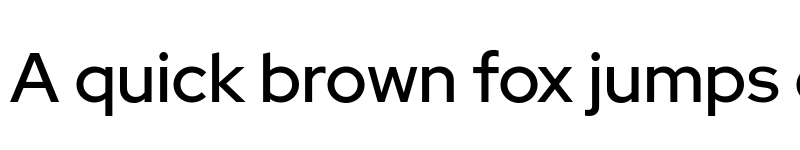 Preview of Red Hat Display Medium font