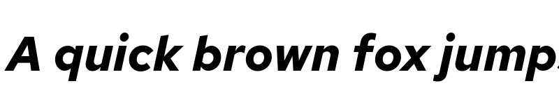 Preview of Red Hat Text Bold Italic font