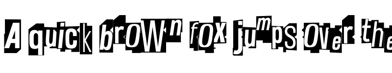 Preview of Red Screen Eye Regular font