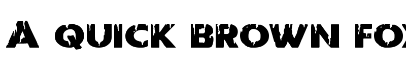 Preview of Red Undead Expanded Expanded font