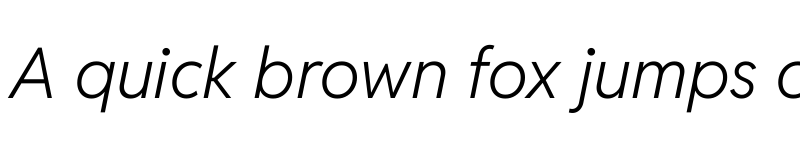 Preview of Reddit Sans Chocolate Light Italic font