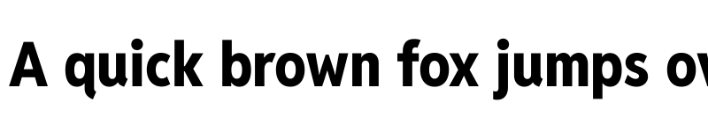 Preview of Reddit Sans Condensed ExtraBold font